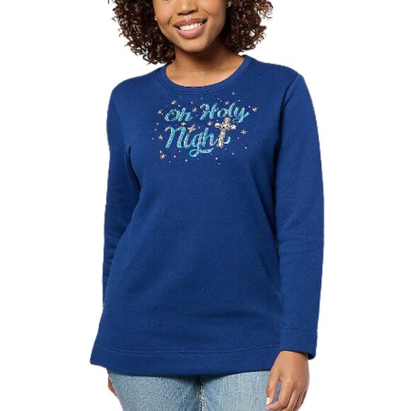 Quacker Factory Reason for the Season Oh Holy Night NWT 1X - Picture 1 of 4